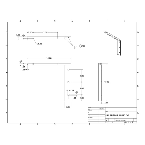 BRACKET-CFLAT(2.0)-12-BLACK - image 3