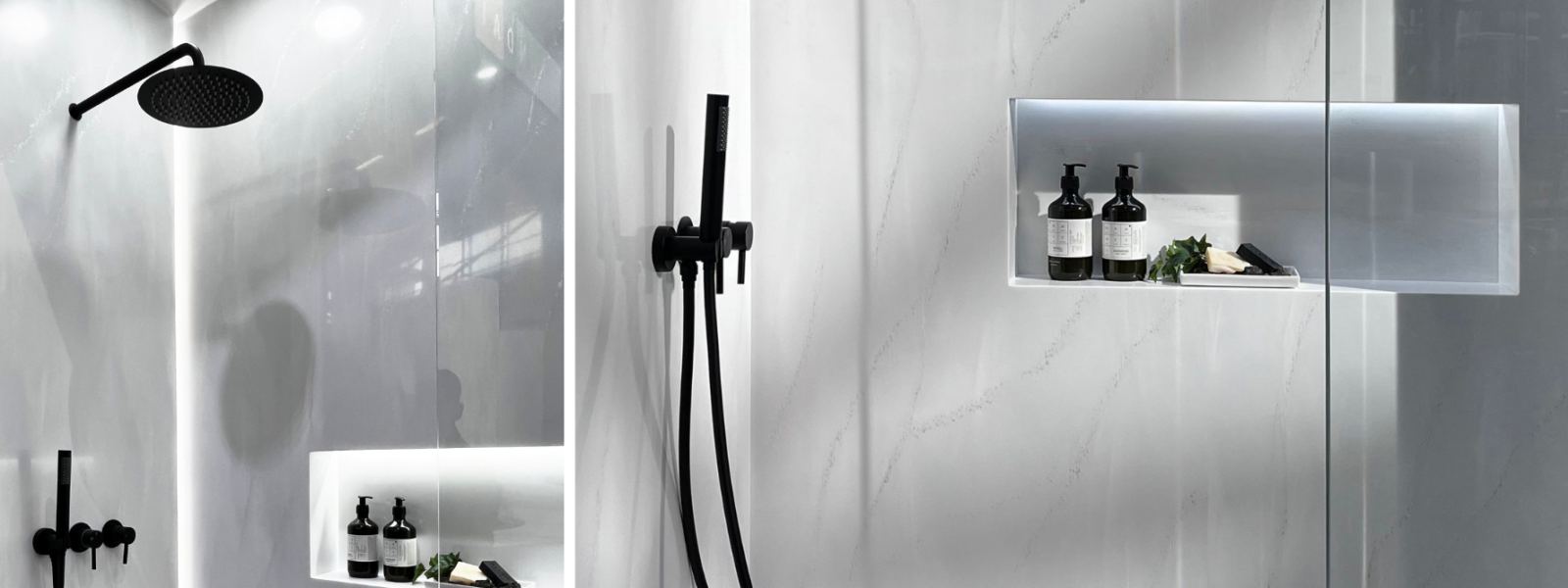 CREATE A SEAMLESS SHOWERING EXPERIENCE